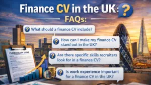 finance CV in the UK FAQs